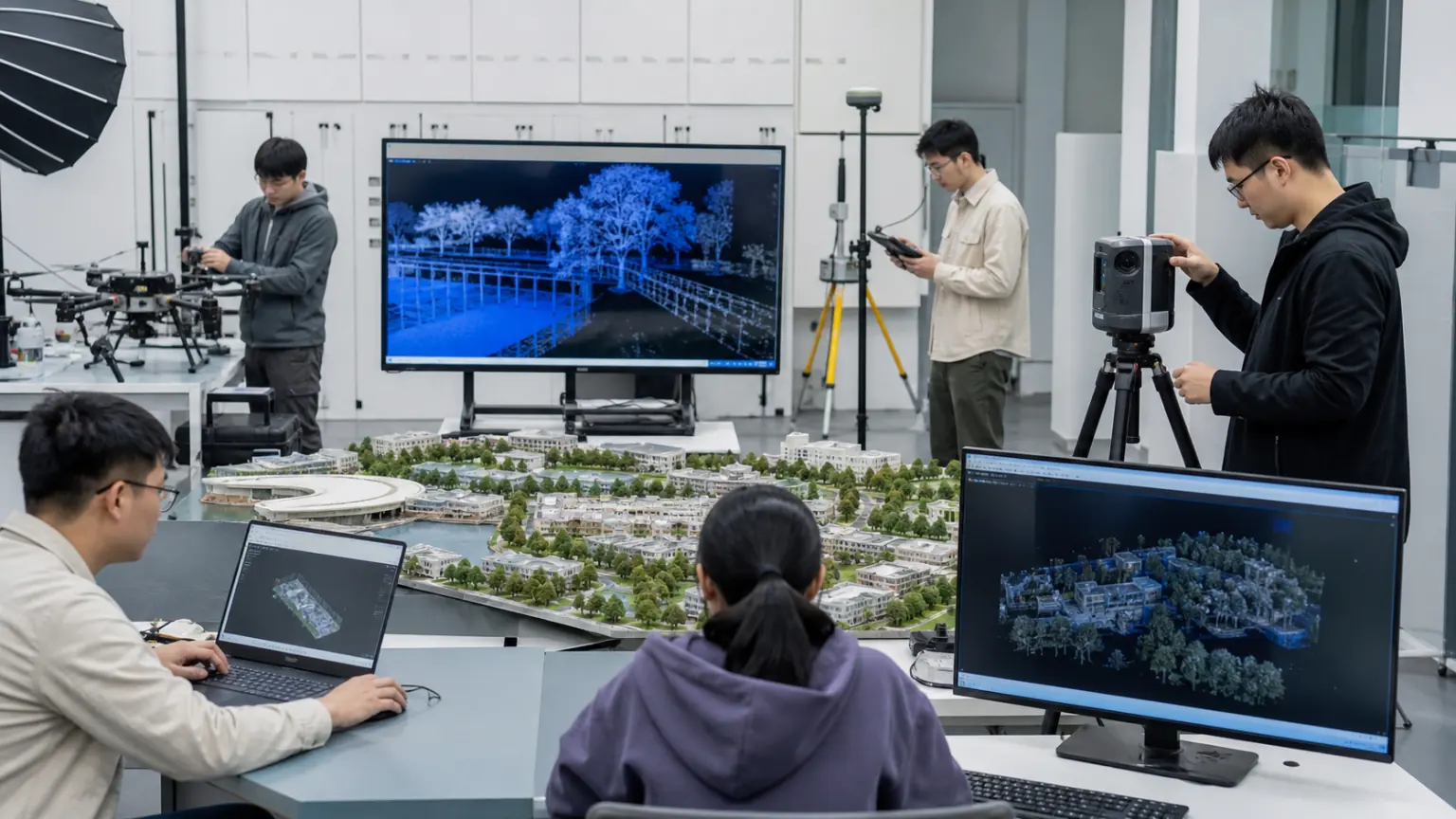 MeTop.ai Spatial Intelligence Joint Laboratory and R&D Team