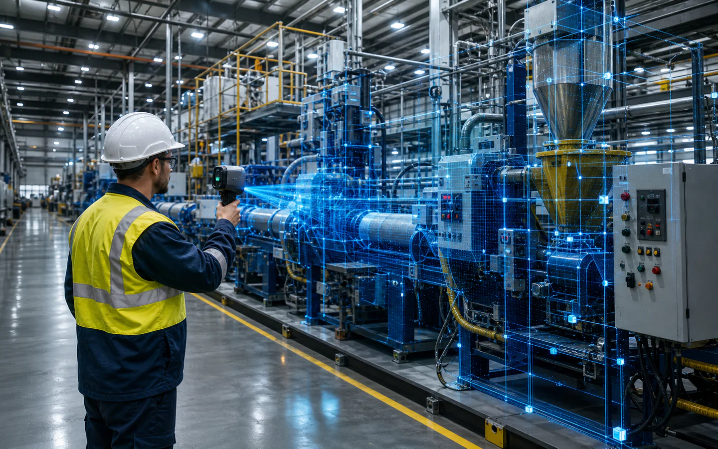 Industrial and Manufacturing Solutions Solution Diagram