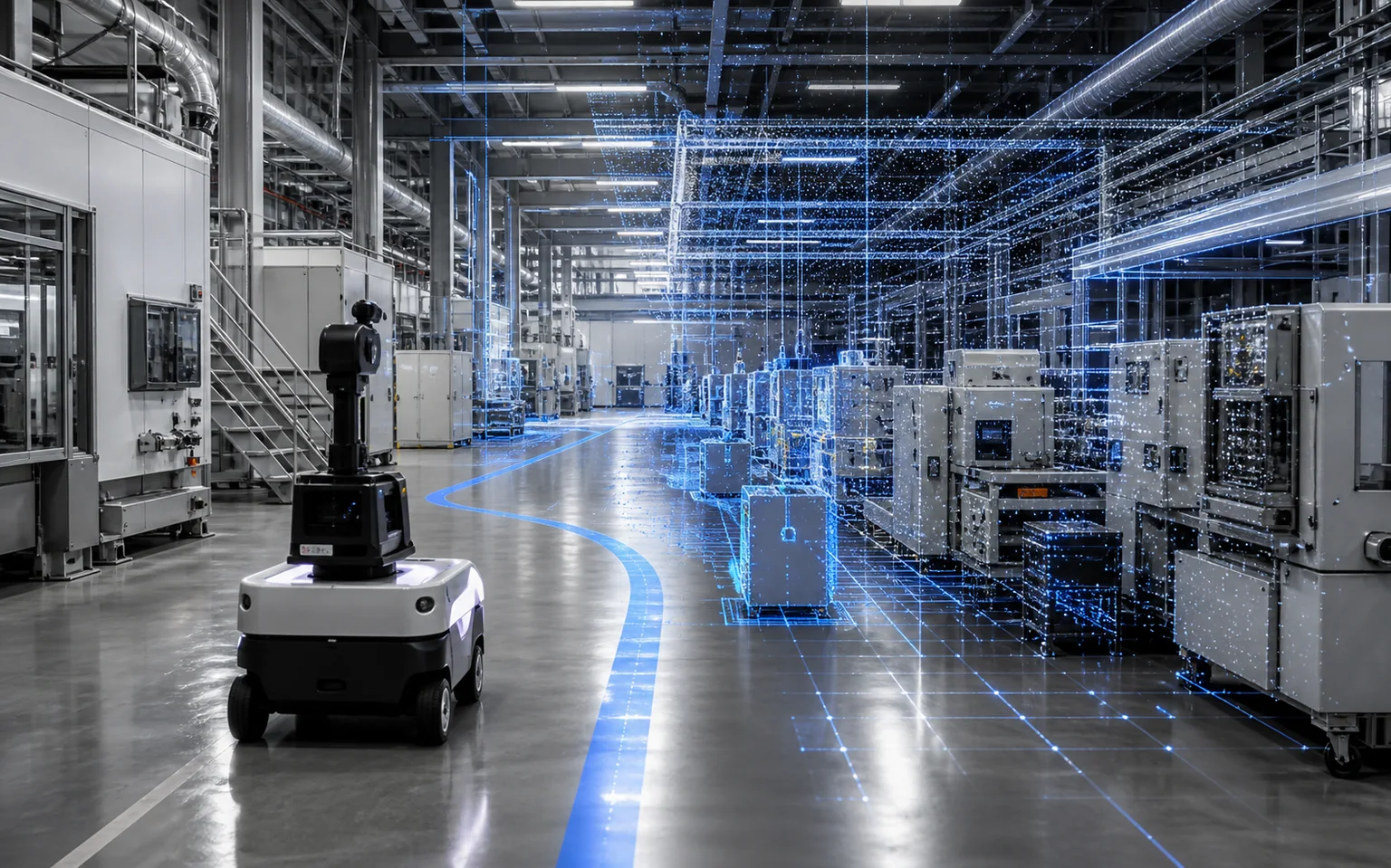 R2S2R feedback loop for a real factory and robot tasks