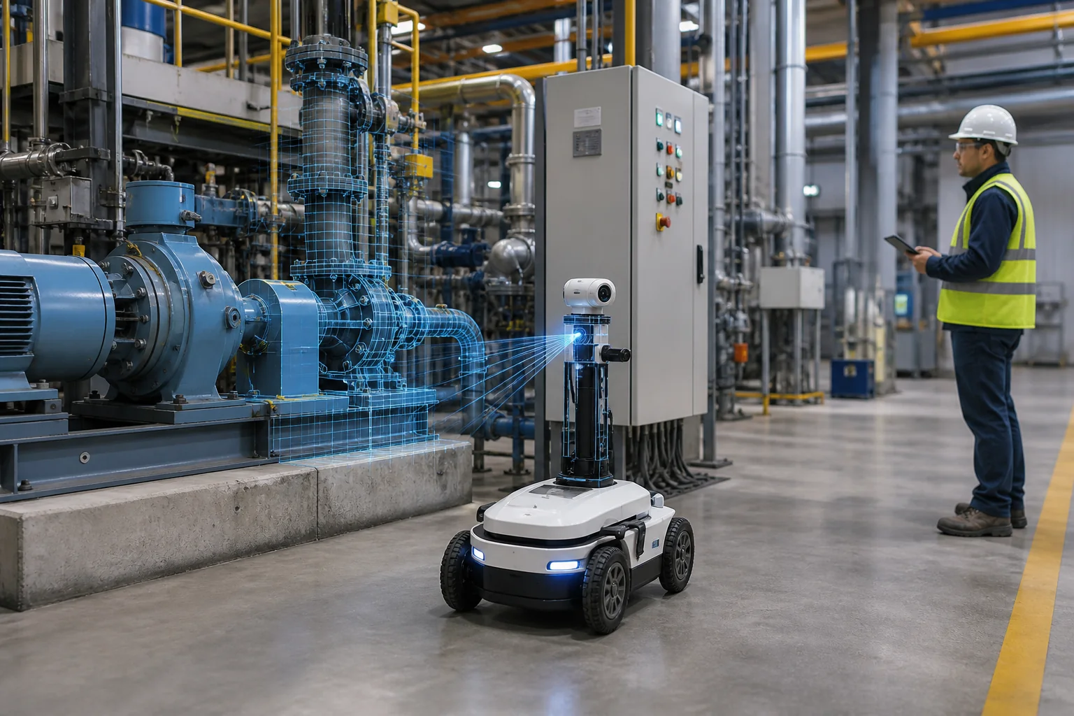 Robot on-site deployment and operation data return